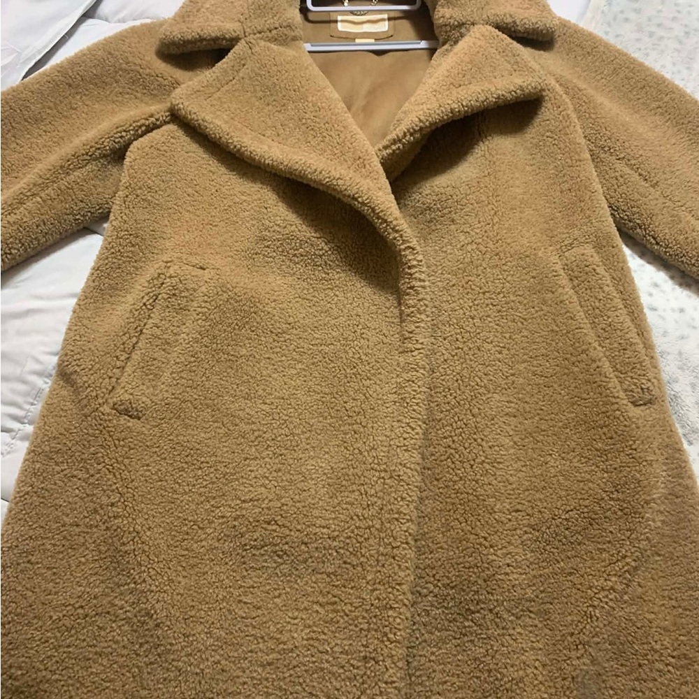 Michael Kors Camel Teddy Jacket